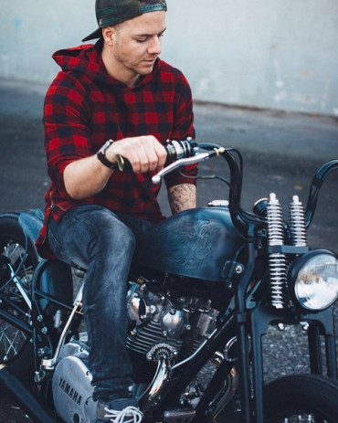 Motorbike engraving, Vorarlberg